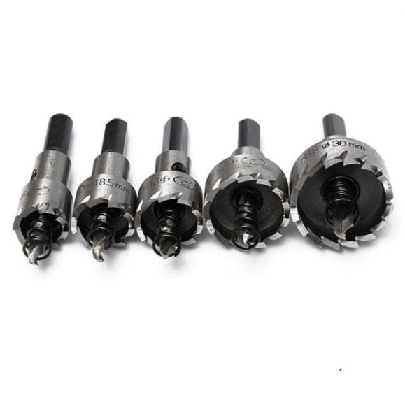 Serra Copo Conjunto de Brocas 5 Peças Aço Inoxidável