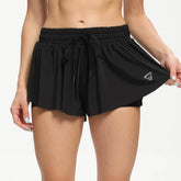 Short duplo feminino academia