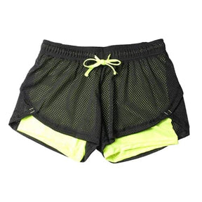 Short Duplo Feminino  FlexFit