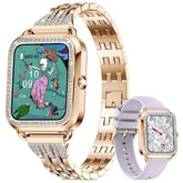 Smartwatch Feminino Bluetooth à Prova d'Água - AquaFit Belle