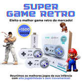 Super Game Retrô + 2 Controles - Lojas Promorin