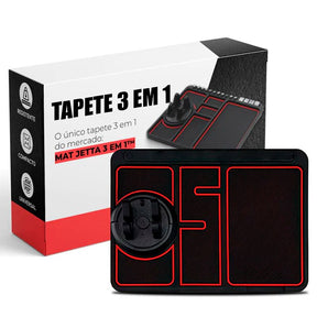 Tapete de Painel Antiderrapante para Carro 3 em 1