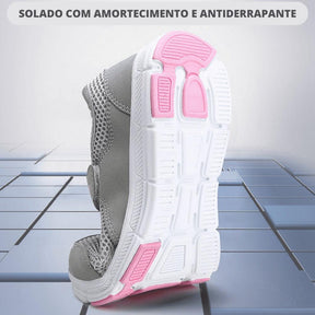Tênis Ortopédico Casual Feminino FASHION CONFORT - Lojas Promorin
