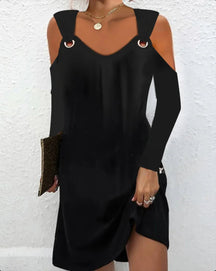 Vestido Feminino com fivela de metal - Marisa