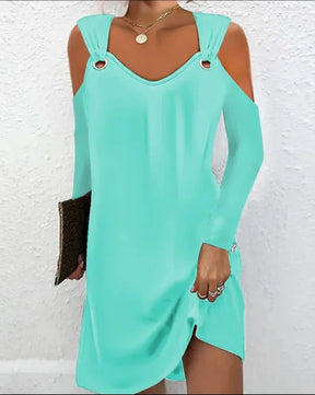 Vestido Feminino com fivela de metal - Marisa