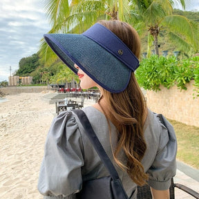 Viseira de Palha Feminina - Simone
