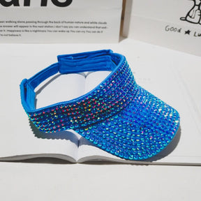 Viseira Feminina Strass - Sparkle Glamour