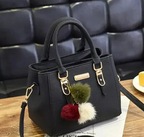Bolsa Feminina de Couro Tassel